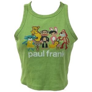 Y2K Paul Frank Julius the Monkey & Friends Crop Tank